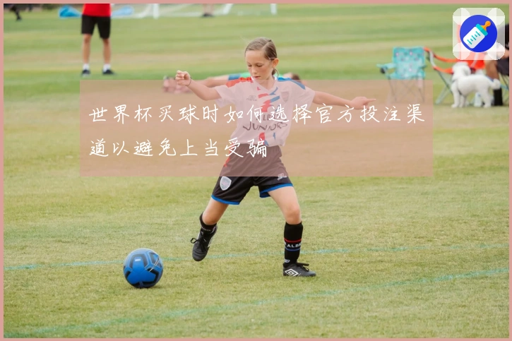 世界杯买球时如何选择官方投注渠道以避免上当受骗