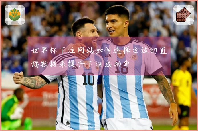世界杯下注网站如何选择合适的直播数据来提升下注成功率